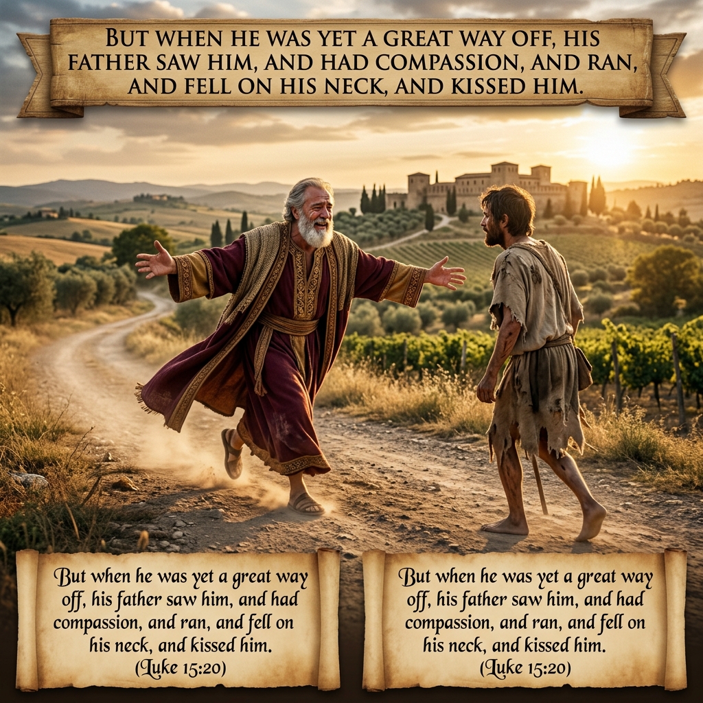 The prodigal son and the running father — Luke 15