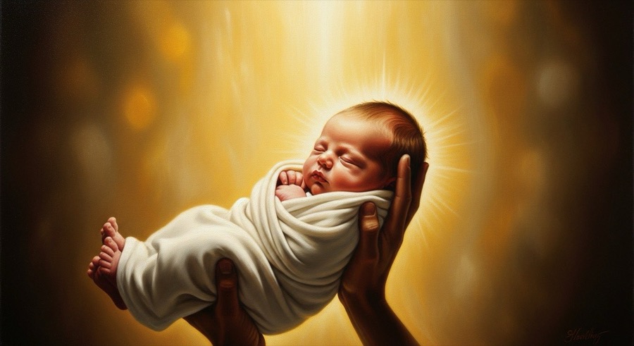 Bible verse for new baby
