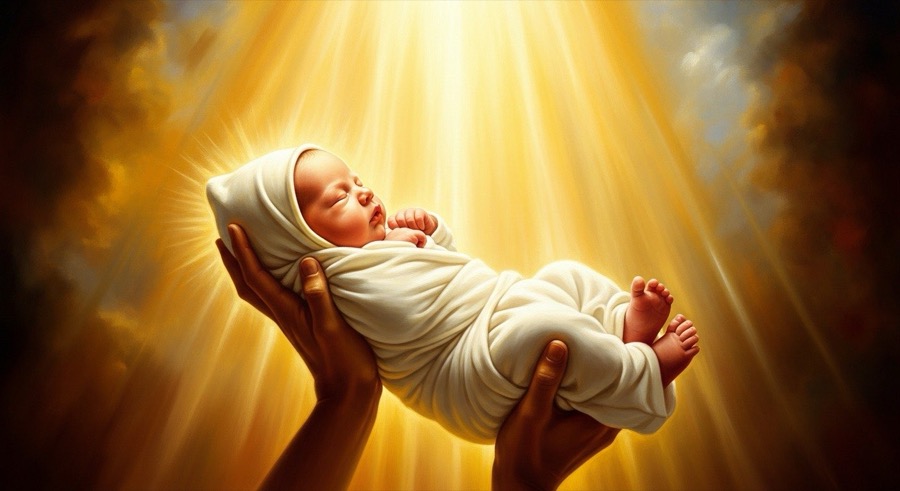 Bible verse for newborn baby