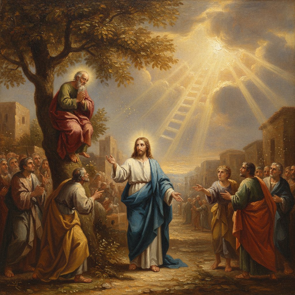 Bible verse for zacchaeus story — Grace Notes Ministries