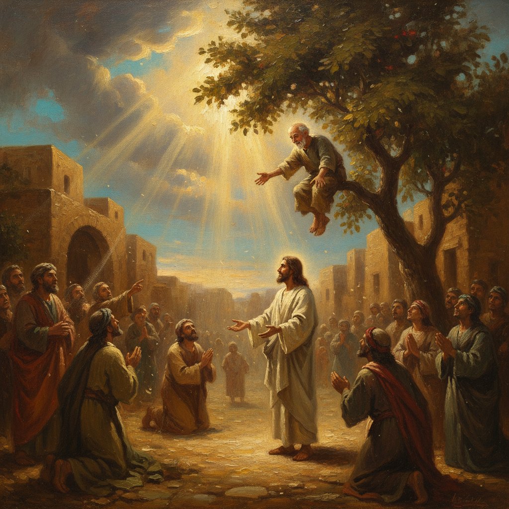 Bible verse for zacchaeus — Grace Notes Ministries