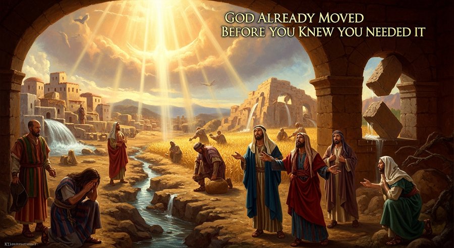 God Already Moved Before You Knew You Needed It