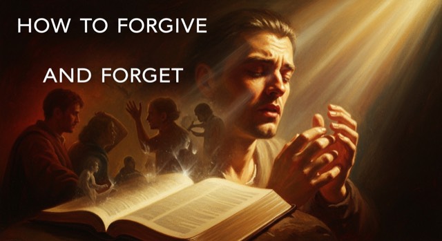 How to forgive and forget