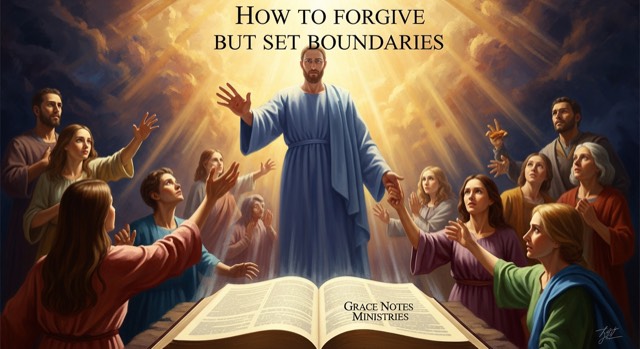 How to forgive but set boundaries