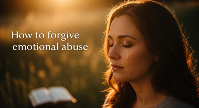 How to forgive emotional abuse