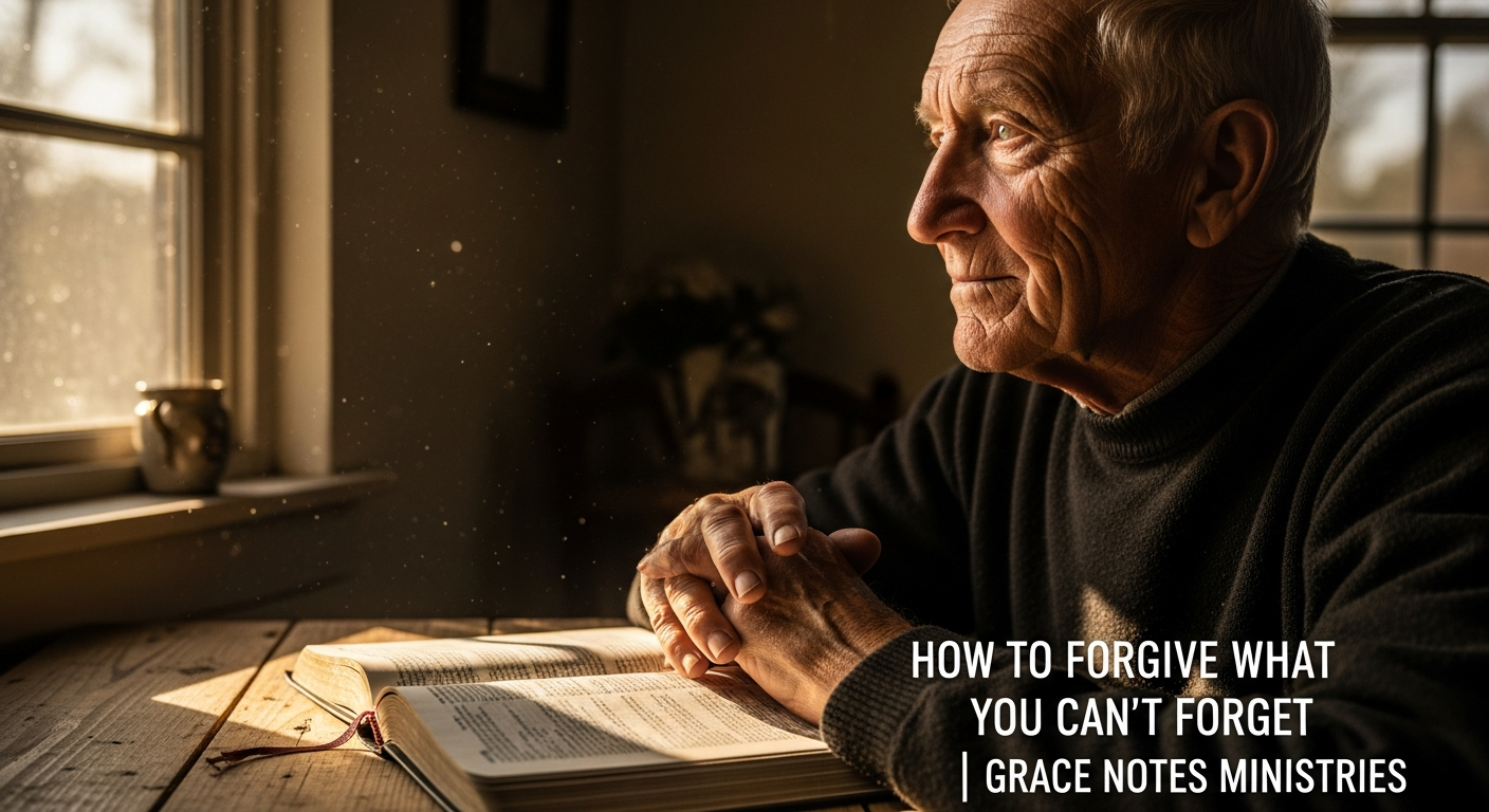 How to forgive what you can't forget