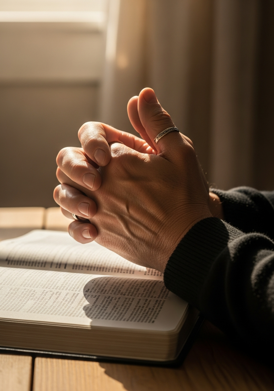 How to Keep Praying When Heaven Feels Completely Silent — faith devotional hero image for Grace Notes Ministries
