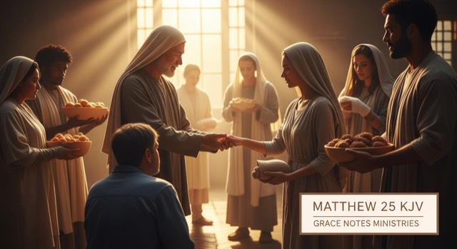 Matthew 25 KJV — Grace Notes Ministries
