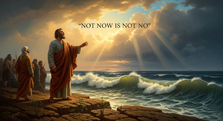 Not Now Is Not No