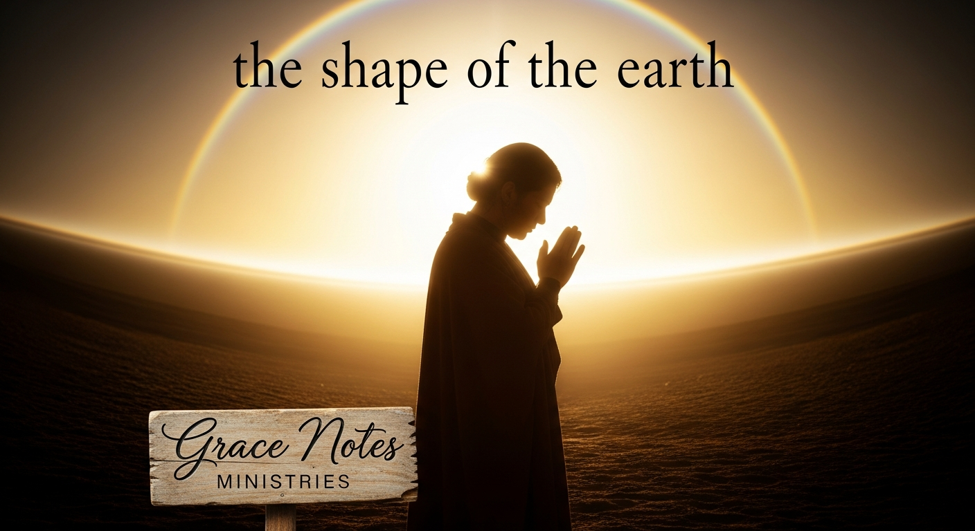 What does the Bible say about the shape of the earth