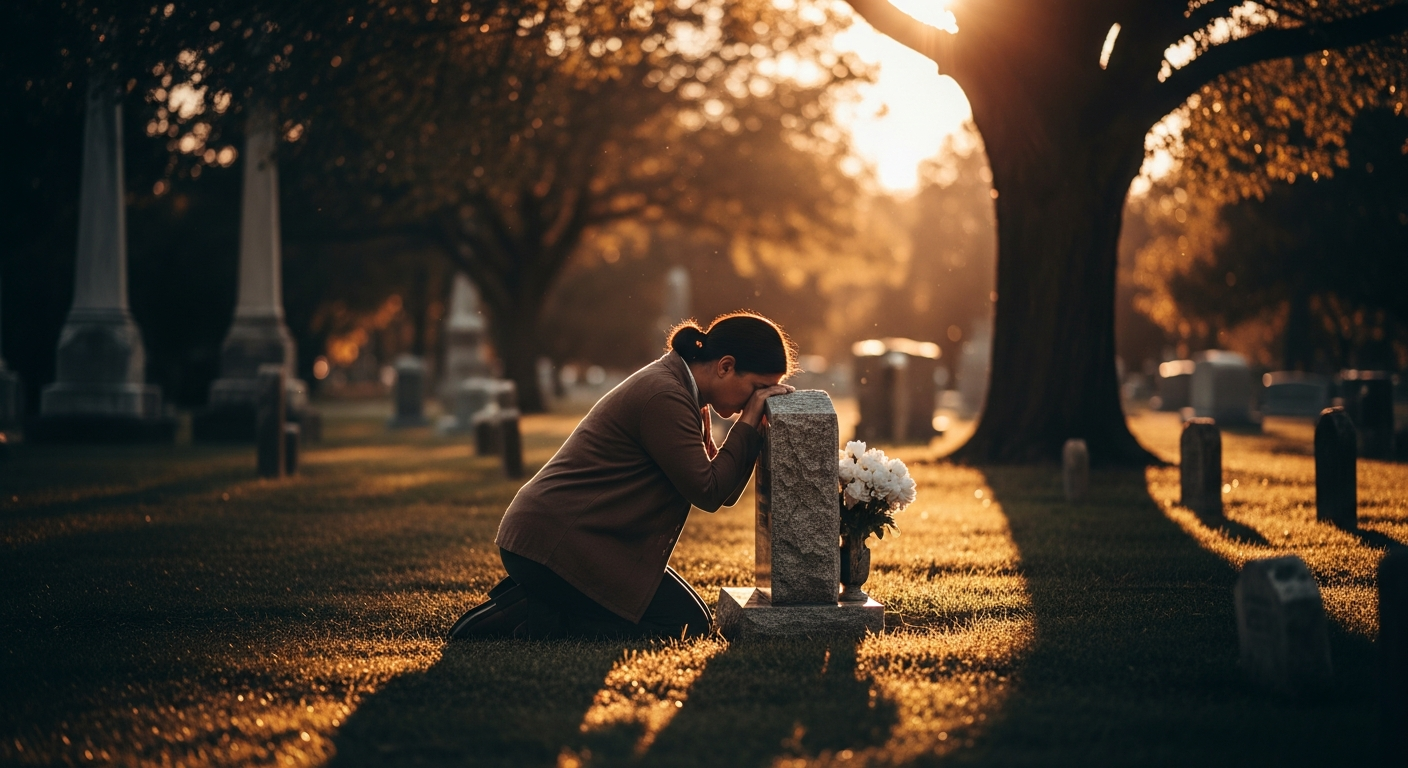 What does the Bible say about visiting graves