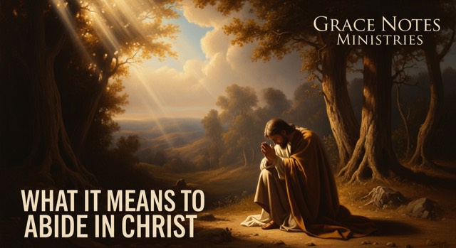 What It Means to Abide in Christ