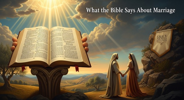 What the Bible Says About Marriage