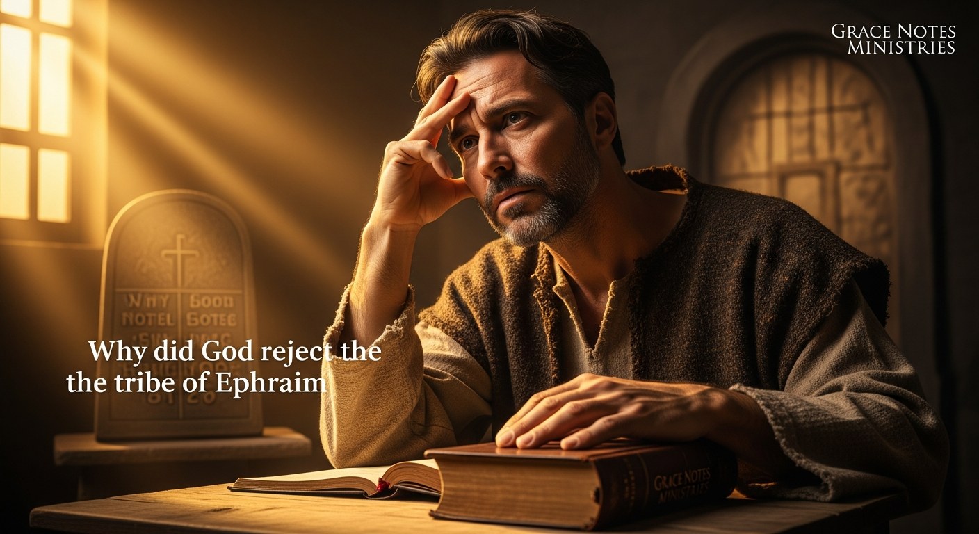 Why did God reject the tribe of ephraim