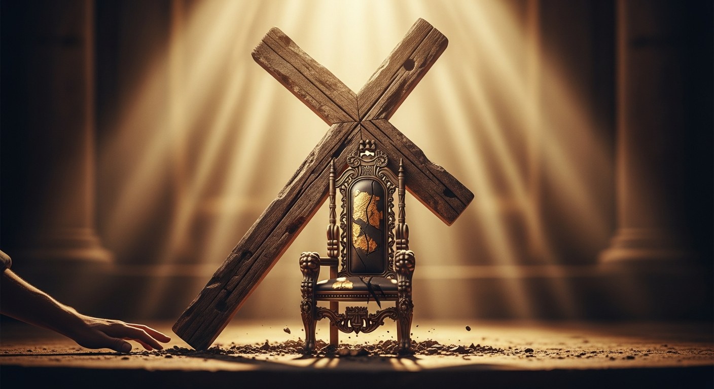 The Cross Crushes Pride’s Empty Throne