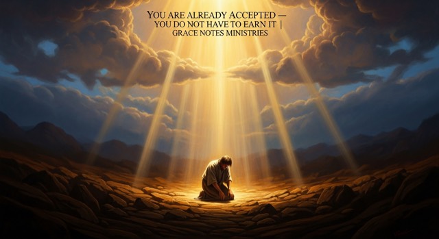 You Are Already Accepted — You Do Not Have to Earn It
