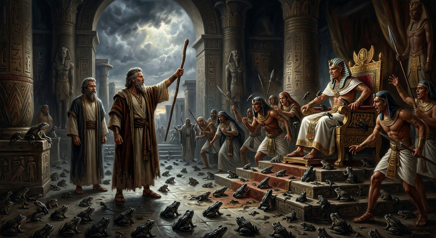 Exodus 8 Biblical Illustration