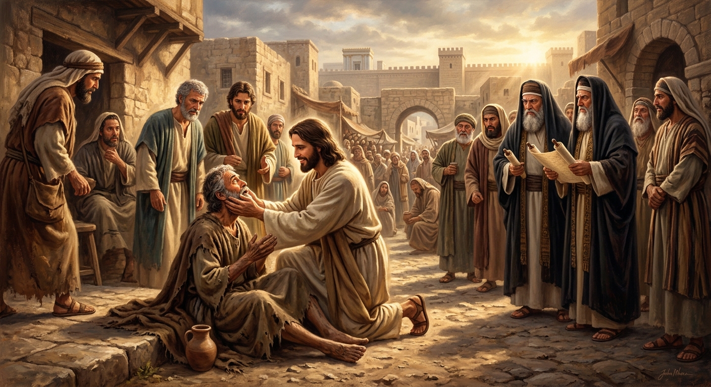 John 9 Biblical Illustration