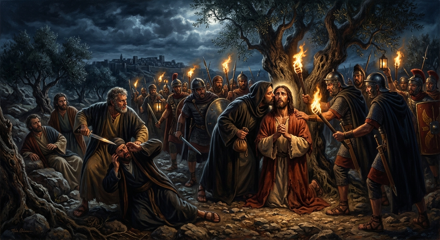 Mark 14 Biblical Illustration