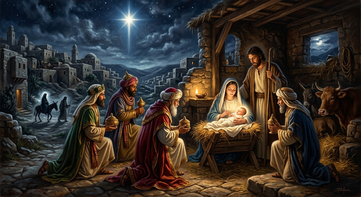 Matthew 2 Biblical Illustration
