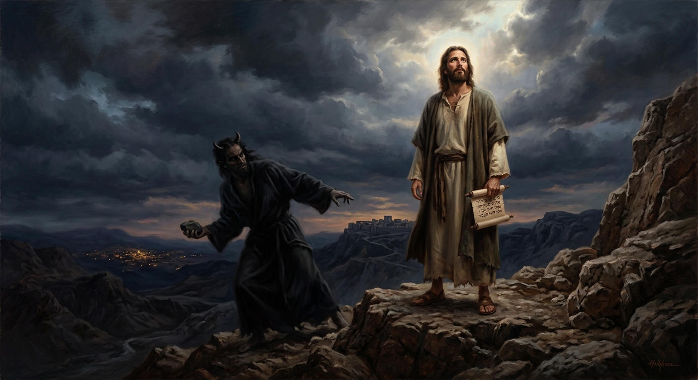 Matthew 4 Biblical Illustration