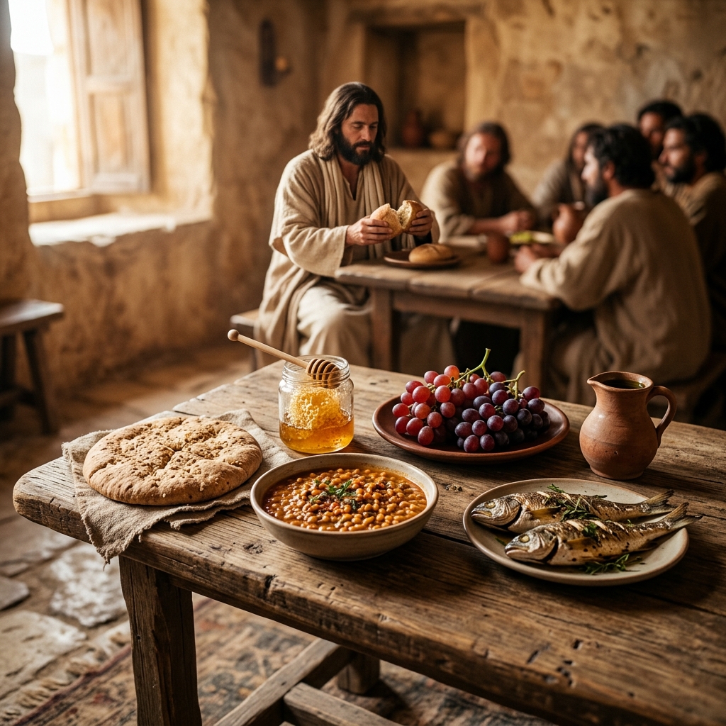 The Messiah's Table Visual Cover